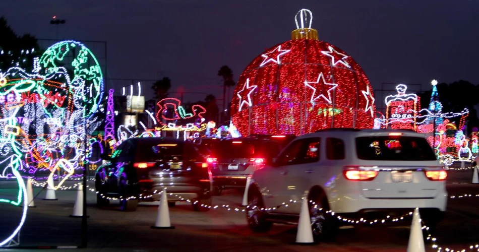 Most Vibrant Drive-Thru Christmas Events to Attend in Los Angeles