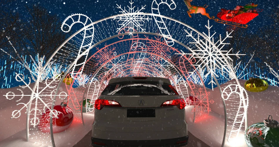 Most Vibrant Drive-Thru Christmas Events to Attend in Los Angeles